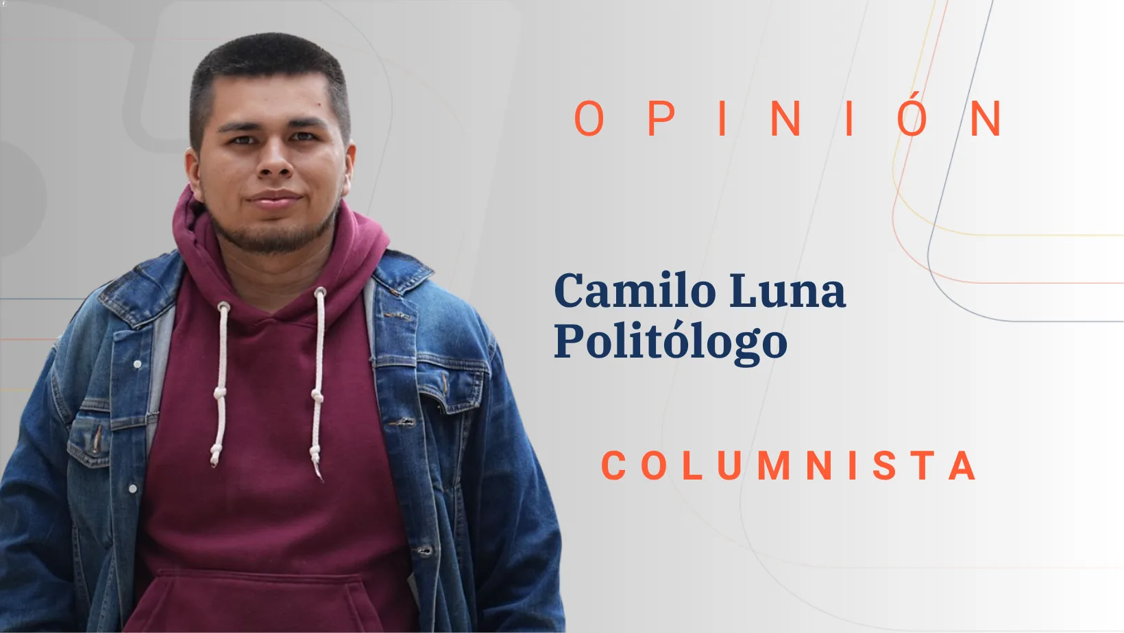 Camilo Luna, columnista RJ